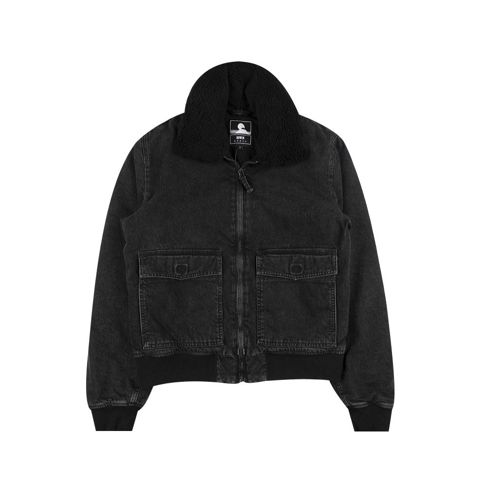 Edwin A2 Flight Jacket Mid Stone Arti Urbane