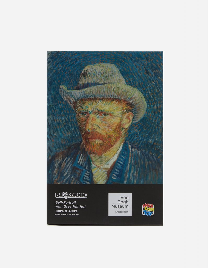 400%のみ　BE@RBRICK Van Gogh Self-Portrait BearBrick Van Gogh Museum Self Portrait 400% + 100% – Kith