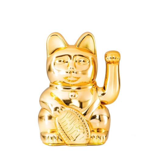 Maneki Neko - Glossy Gold