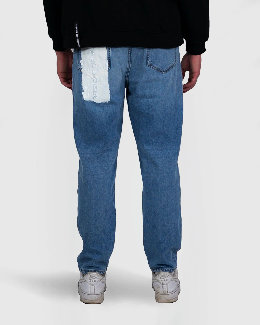 Vision of Super COATING WHITE LOGO BLUE JEANS Arti Urbane