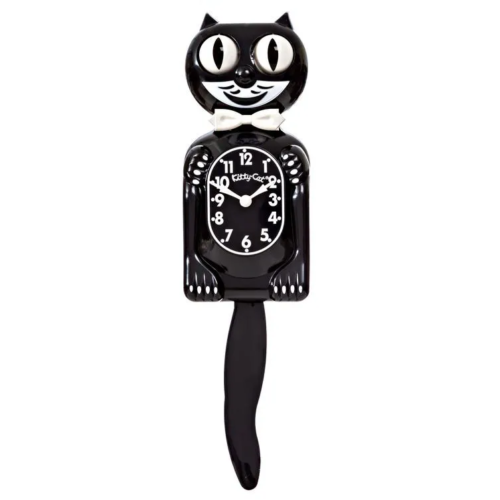 KIT-CAT KLOCK MINI - Nero
