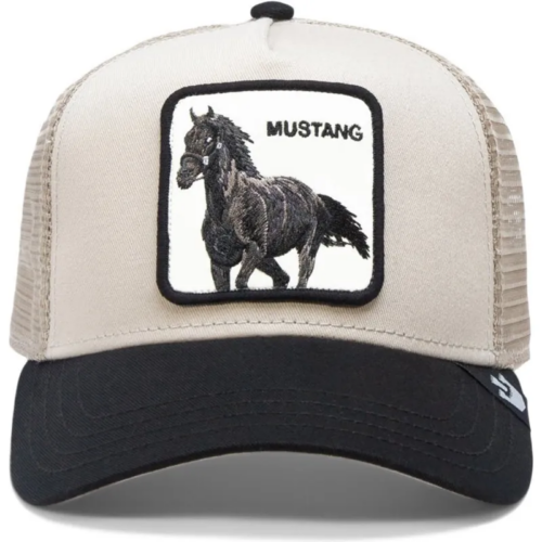 Goorin Bros * Mustang * Beige/black